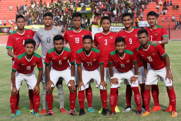 Babak Pertama, Indonesia U-19 Imbangi Myanmar