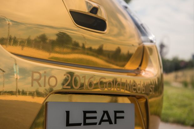 Nissan Leaf Emas Jadi Hadiah Altet Pemenang Paralimpiade Brazil