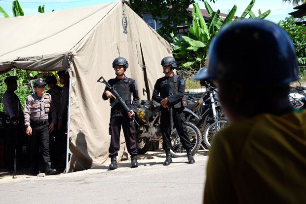 Ini Aksi Aparat Jaga Kegiatan Ahmadiyah di Pulau Bintan