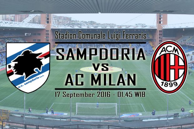 Preview Sampdoria vs AC Milan: Lupakan Periode Buruk