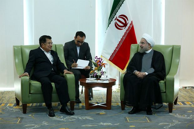 JK Bertemu Presiden Iran Tingkatkan Kerja sama Ekonomi