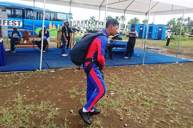 Parasut Tidak Mengembang, Atlet Terjun Payung Jateng Mendarat Darurat