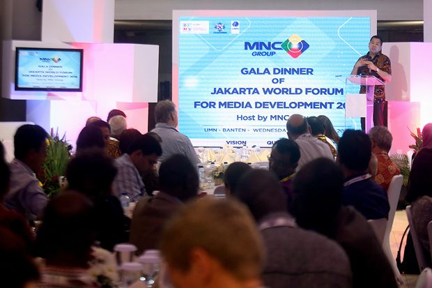 HT Beberkan Perkembangan MNC Group dalam Jakarta World Forum