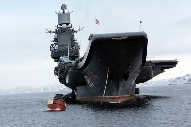Rusia Ancang-ancang Kirim Kapal Induk Admiral Kuznetsov ke Mediterania