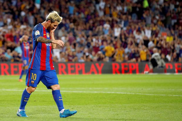 Barcelona Parkir Messi Selama Tiga Pekan