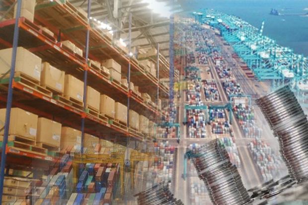 Masalah Logistik, Barang RI Ditimbun di Singapura dan Malaysia