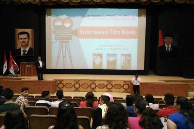 Habibie-Ainun di Pekan Film Indonesia Hibur Warga Suriah