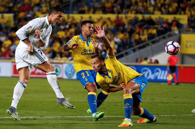 Las Palmas Rusak Misi Real Madrid Raih Angka Penuh