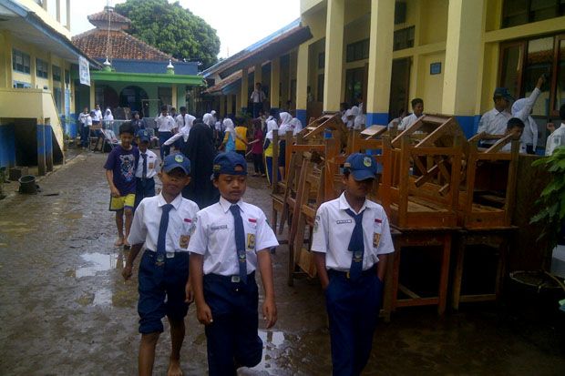 Begini Kondisi Sekolah di Garut Pascabanjir Bandang
