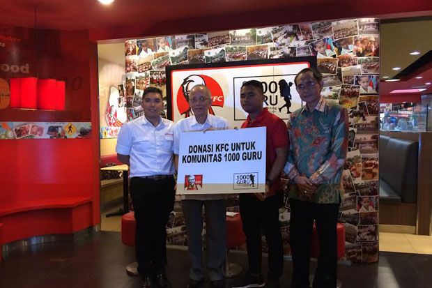 KFC Berikan Bantuan Pendidikan Anak-anak di NTT