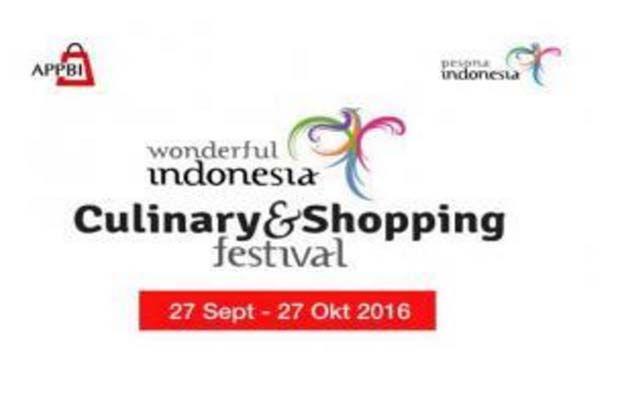 World Tourism Day, Luncurkan Culinary & Shopping Fest 2016