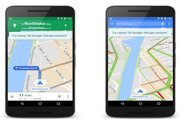 Google Maps Sekarang Bisa Dikendalikan Lewat Suara