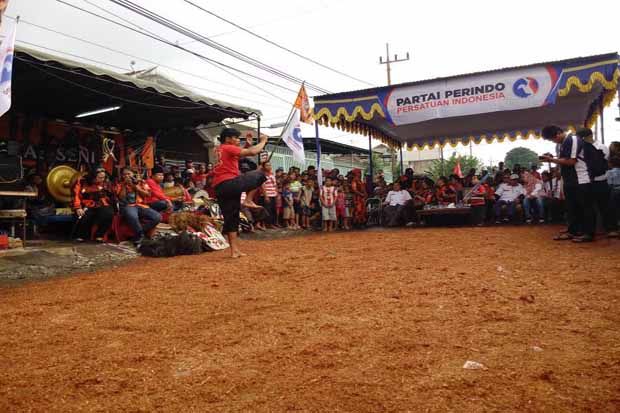 Partai Perindo dan PP Kota Malang Gelar Pentas Seni Tradisional