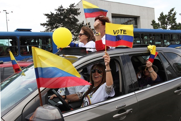Warga Kolombia Tolak Berdamai dengan Pemberontak