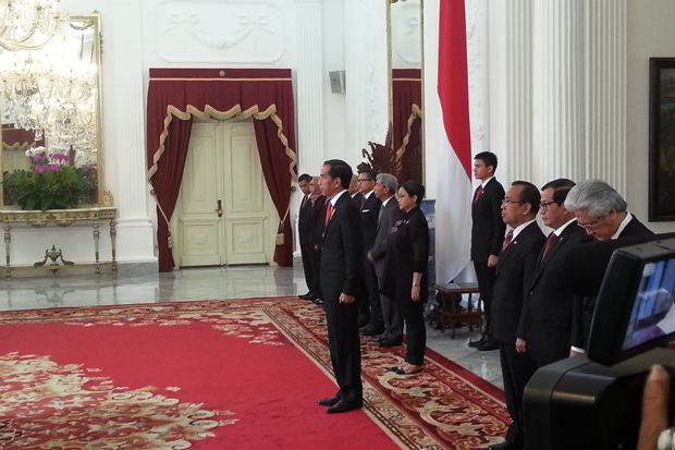 Jokowi Terima 18 Duta Besar Asing di Istana Negara