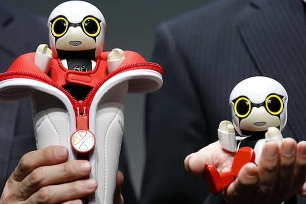 Toyota Hadirkan Robot Kirobo Sebagai Teman Mengemudi