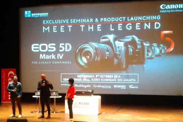 Kamera Superior Canon EOS 5D Mark IV Resmi Hadir di Indonesia