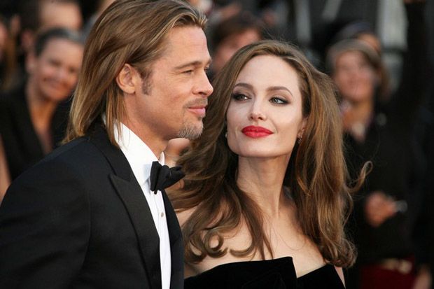 Waduh! Brand Fashion Buat Kaus Perceraian Angelina-Brad Pitt