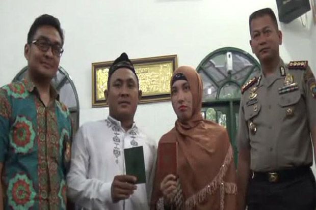 Tahanan Narkoba Polres Medan Menikah, Kapolres Jadi Saksi