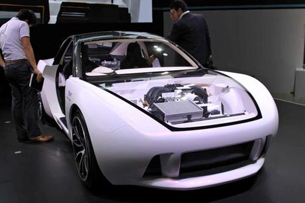 Toray Perkenalkan Mobil Konsep Berbodi Super Ringan