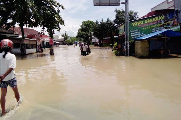 Ini Dampak Banjir di Kabupaten Pangandaran