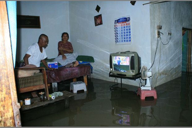 Tiga Desa di Pasuruan Masih Terendam Banjir
