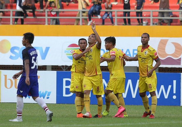 Hattrick Goncalves Tandai Kebangkitan Sriwijaya FC