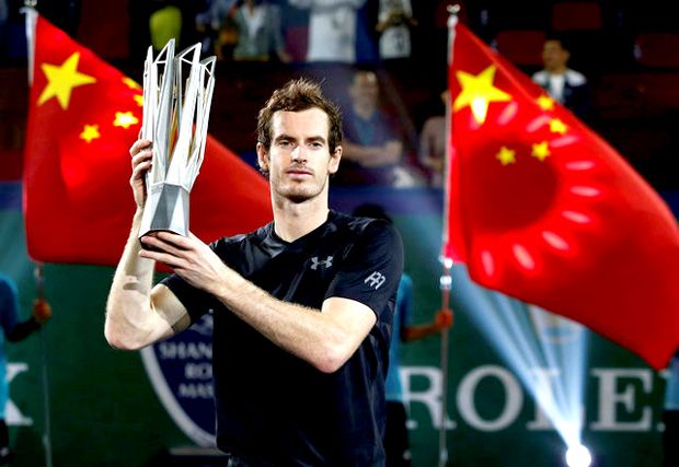 Andy Murray Raih Gelar Ketiga di Shanghai Masters