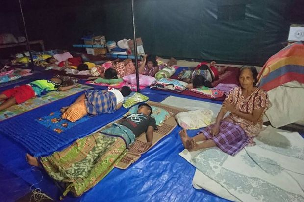 Warga Korban Puting Beliung Masih Tinggal di Tenda Darurat
