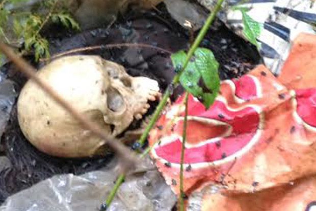 Mayat Tinggal Tengkorak Ditemukan di Semak Bukit Kancil