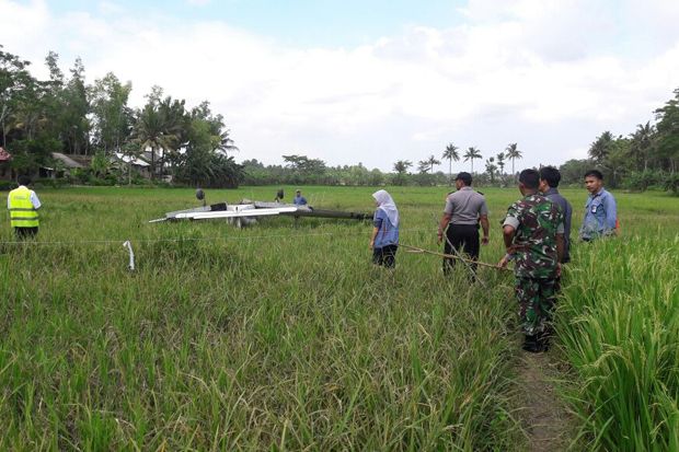 Pesawat Latih Jatuh di Cilacap, Polisi Tunggu Tim KNKT