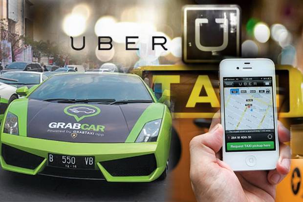 Taksi Online Dituding Matikan 21.000 Taksi Konvensional