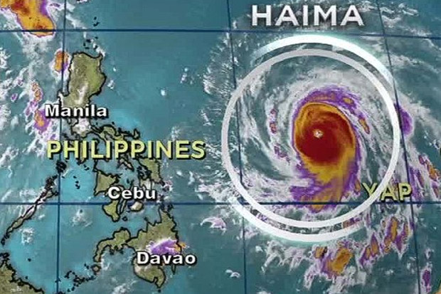 Filipina Bersiap Hadapi Super Topan Haima