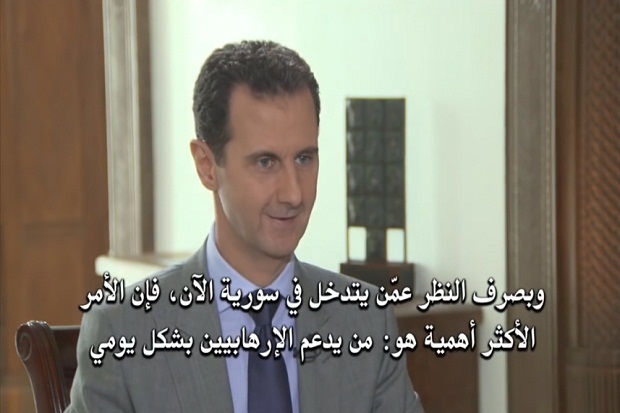 Presiden Assad Sebut Israel Tak Beda dari ISIS dan Al-Qaeda