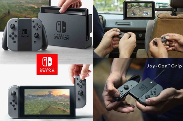 Nintendo Switch Konsol Game Baru yang Bisa Bongkar Pasang
