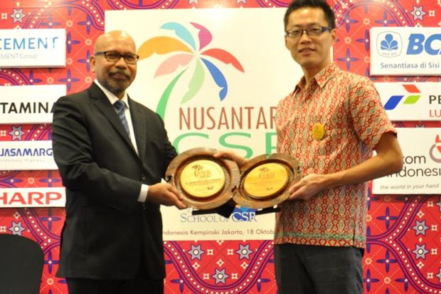 Sharp Raih Penghargaan di Acara Nusantara CSR Award 2016