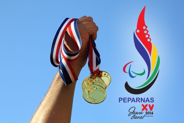 Daftar Perolehan Medali Peparnas XV/2016, Jumat (21/10/2016)