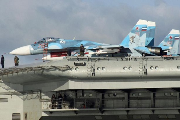 Penyiar TV Kremlin Sebut Kapal Induk Rusia Bikin Inggris Takut