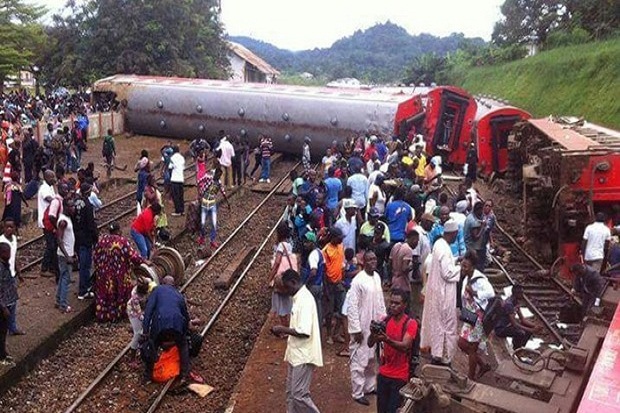 Kereta Api Tergelincir dan Terbalik di Kamerun, 53 Orang Tewas