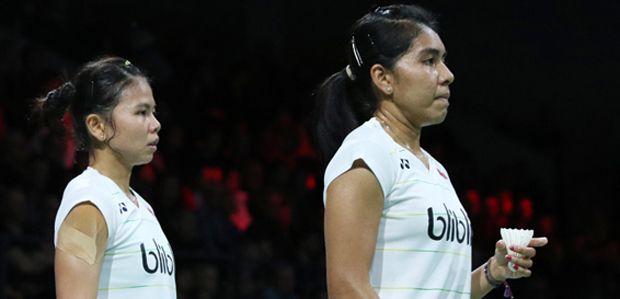 Greysia/Nitya Terhenti di Semifinal Denmark Terbuka