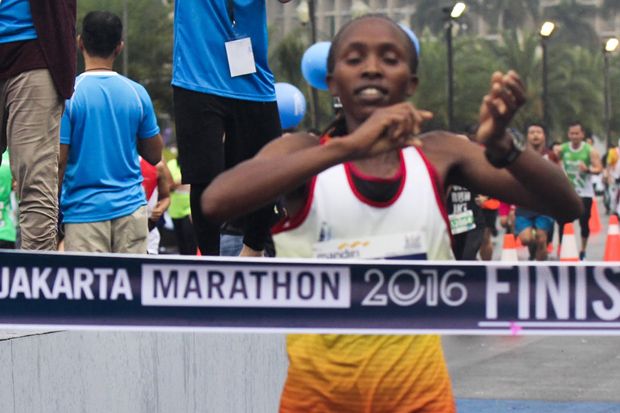 Dominasi Kenya Berlanjut: Ini Hasil Lengkap Juara Jakarta Mandiri Marathon 2016