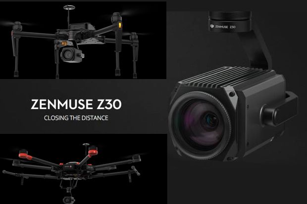 DJI Memperkenalkan Kamera Drone Terbaru Zenmuse Z30