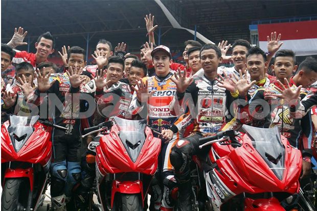 Ini Pesan Marc Marquez untuk Pembalap Muda Indonesia
