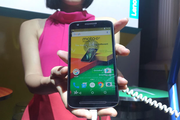 Moto E3 Power Resmi Masuk Indonesia