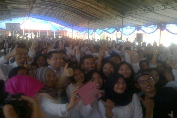 Keseruan HT Bersama Siswa SMKN Kabupaten Bandung