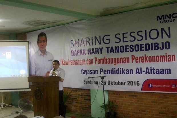Hary Tanoesoedibjo Berbagi Kisah Sukses di Kabupaten Bandung