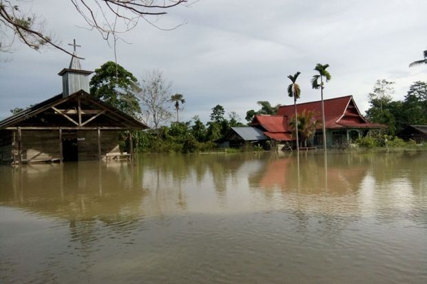 Ribuan Rumah di Luwu Utara Terendam Banjir