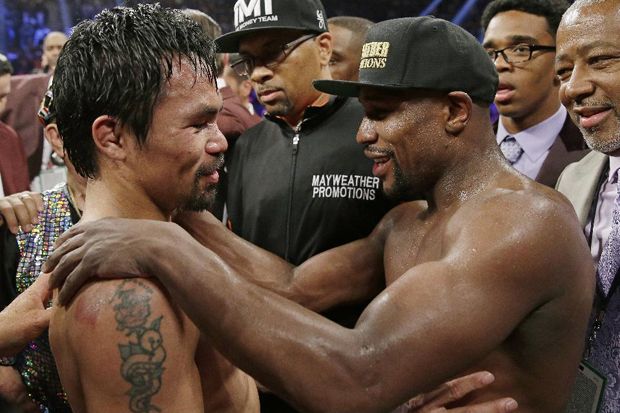 Mayweather Jr Bakal Tantang Pacquiao Lagi