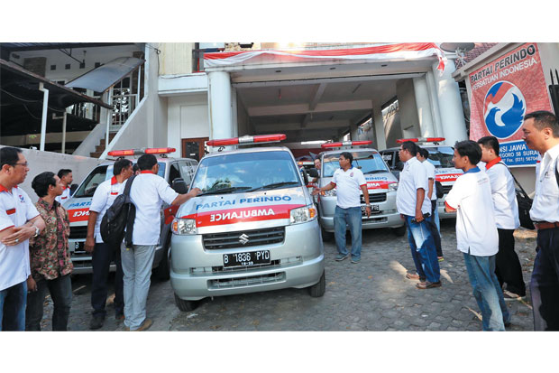 Gratis, 3 Ambulans Perindo Siap Layani Masyarakat Pekanbaru