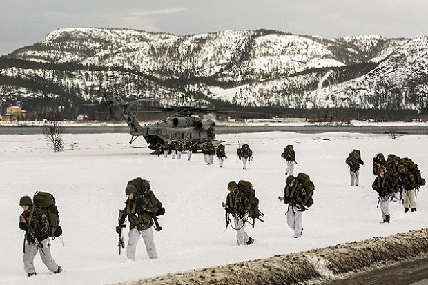 Izinkan Pengerahan 330 Marinir AS, Norwegia Target Nuklir Rusia